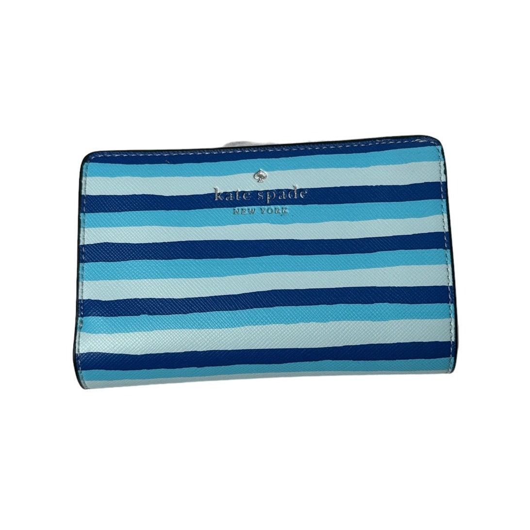 Kate Spade Kate Spade Schuyler Wave Stripe Medium Compact Bifold Wallet Size ONE SIZE - 1 Thumbnail