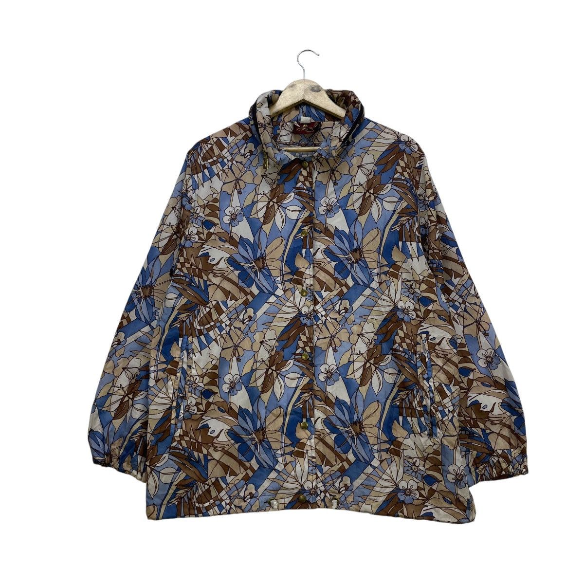 Lindbergh 💥Italian Designer Portomoro Fullprint Light Jacket Size US M / EU 48-50 / 2 - 1 Thumbnail