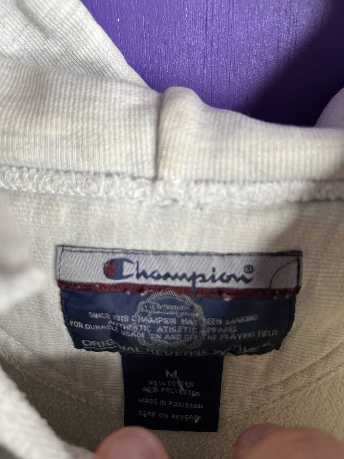 Champion × Vintage Vintage ‘00s Bridgewater state university hoodie Size US M / EU 48-50 / 2 - 4 Thumbnail