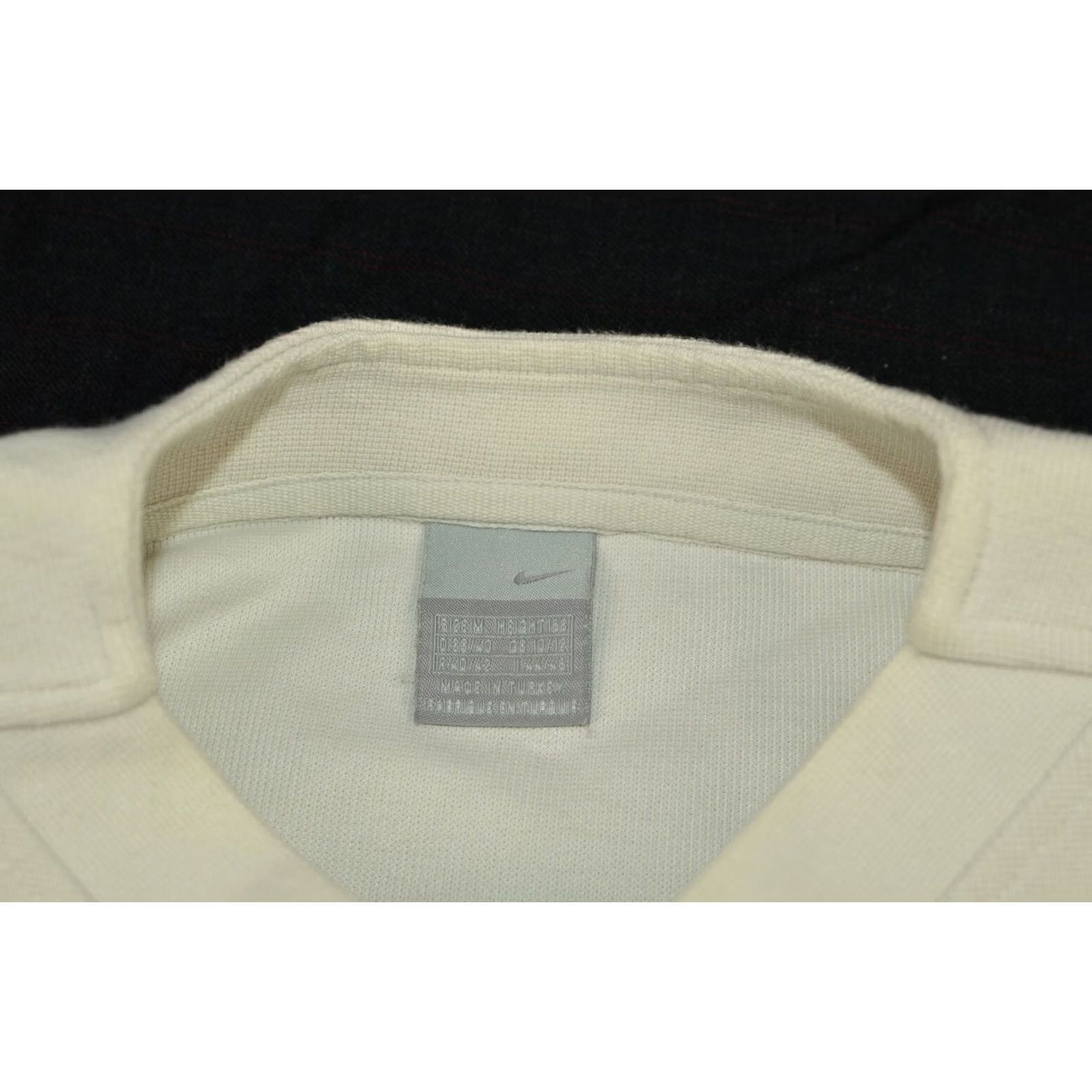 Nike Womens Nike Vintage Center Swoosh V-Neck Sweatshirt M White Nike Sweatshirt Womens Vintage Size M / US 6-8 / IT 42-44 - 6 Thumbnail