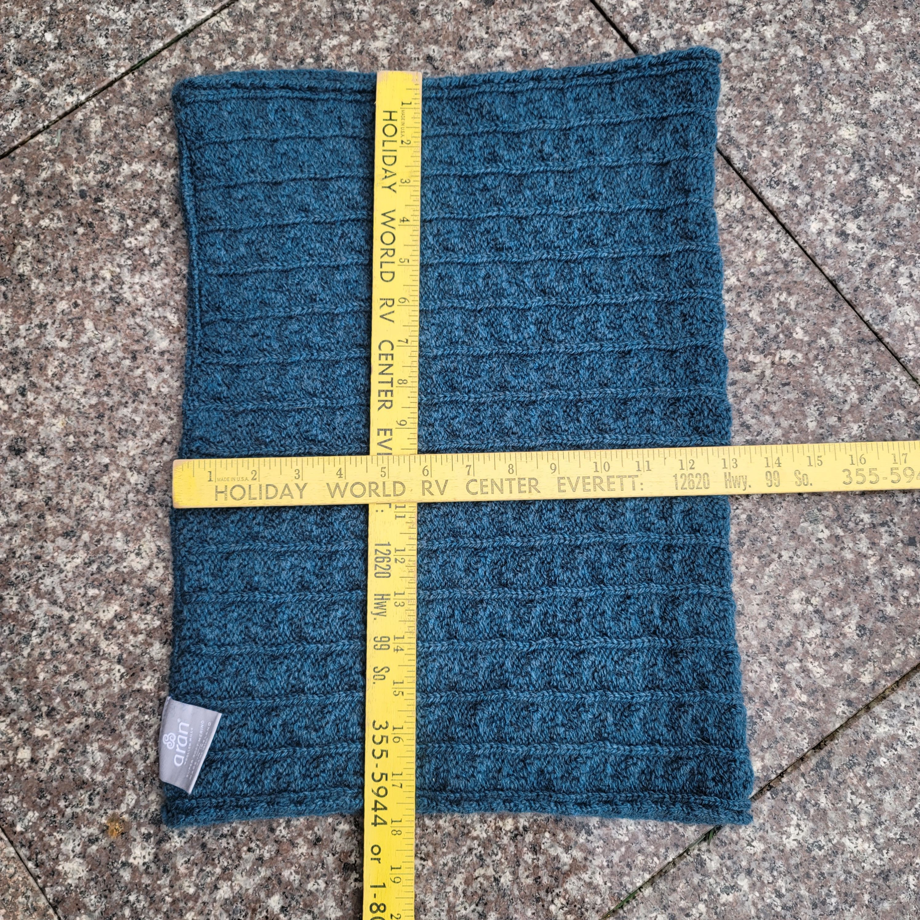 Aran Crafts Aran merino wool infinity scarf Size ONE SIZE - 4 Thumbnail