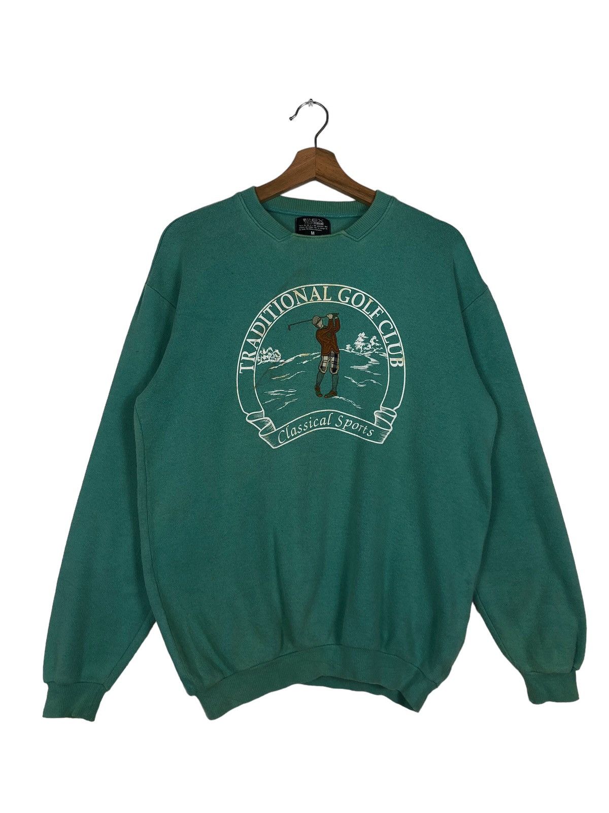 Hysteric Glamour 🔥90’s Vintage Traditional Golf Club Big Logo Sweatshirt Size US M / EU 48-50 / 2 - 1 Thumbnail