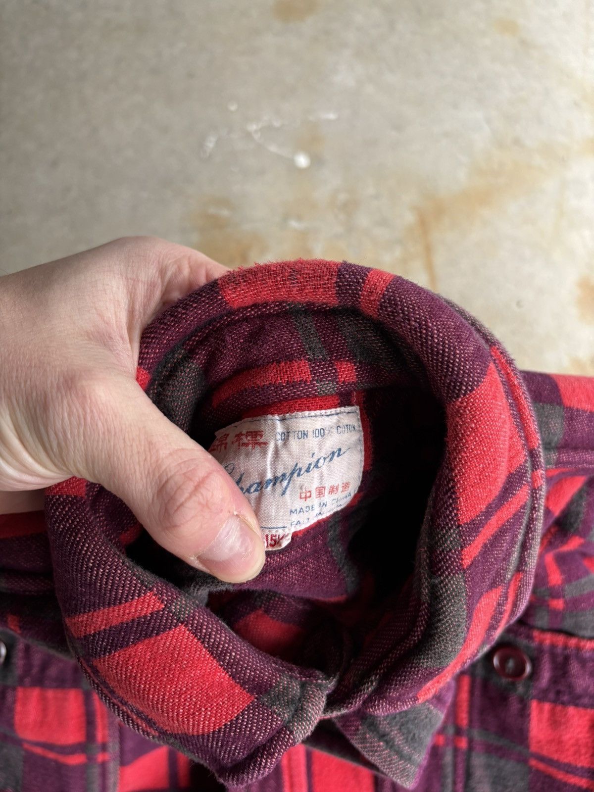 Champion Vintage 1970s Champion Lumberjack Flannel Jacket Size US M / EU 48-50 / 2 - 5 Thumbnail