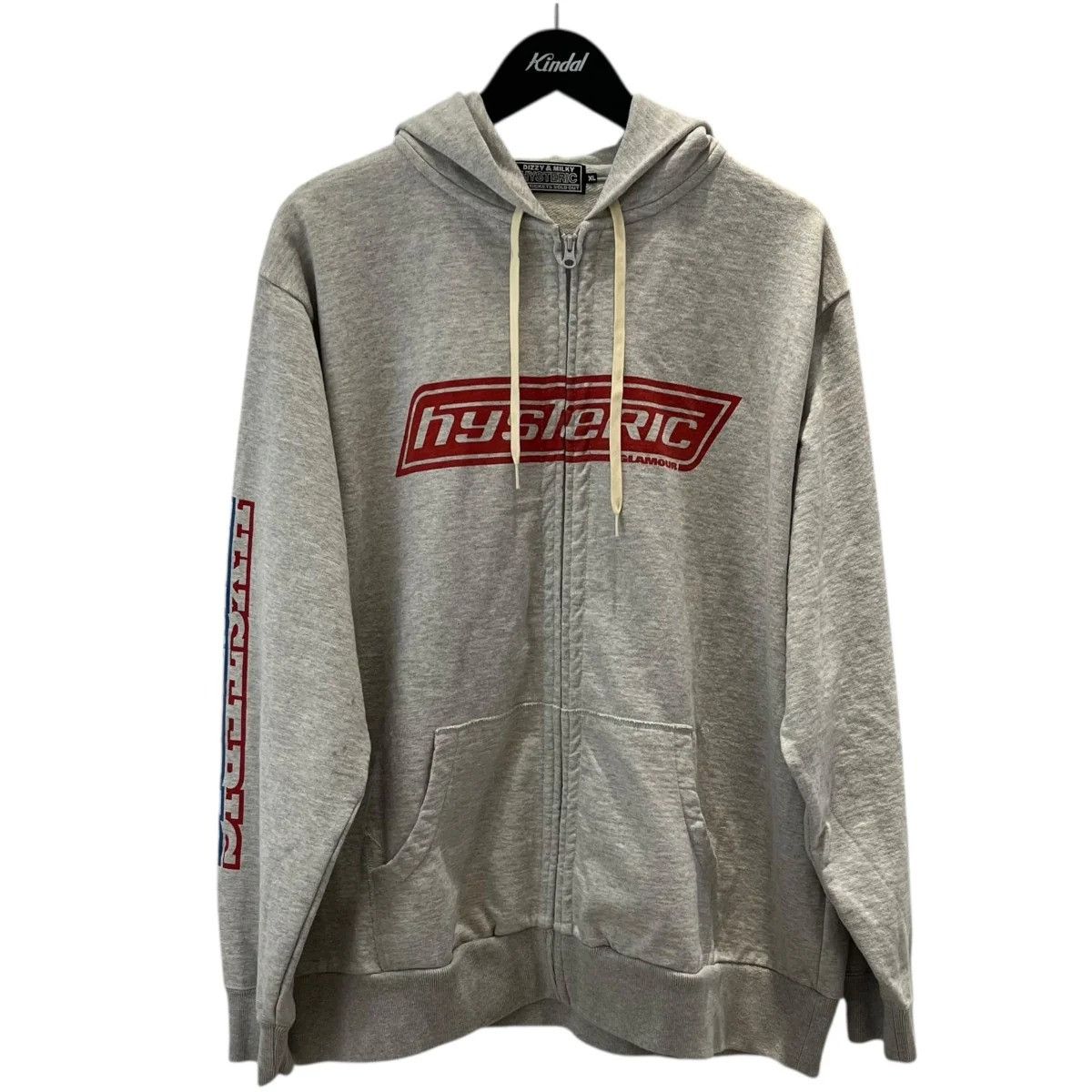 トップス hysteric glamour zip hoodie 00s grange Hysteric Glamour 🐎 Zip Hoodie | Grailed