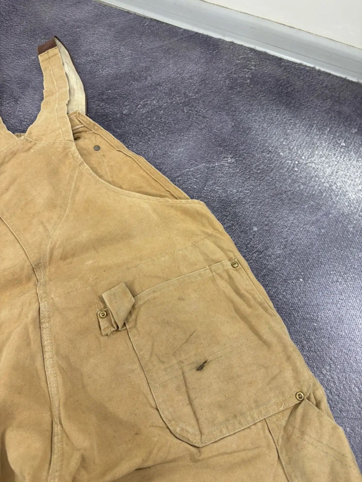 Carhartt × Vintage Vintage Carhartt Double Knee USA Workwear Dad Hype Overall Size US 40 / EU 56 - 18 Thumbnail