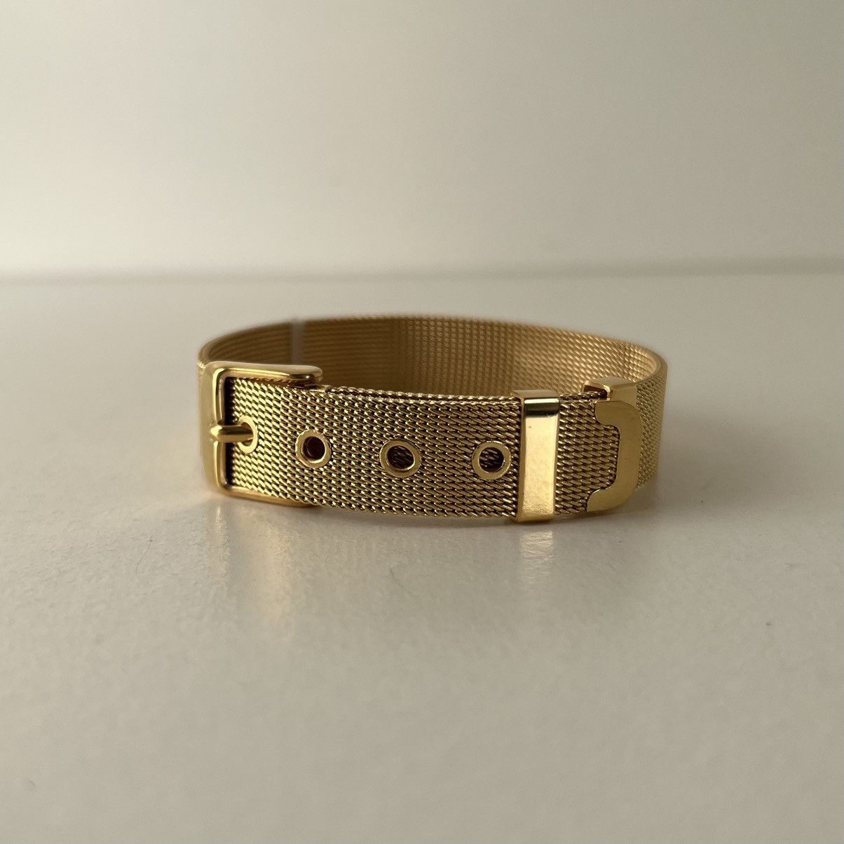 Jewelry Gold belt buckle bracelet Size ONE SIZE - 4 Thumbnail