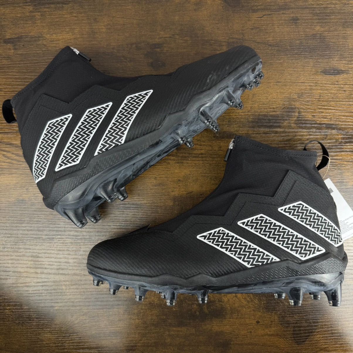Adidas NEW adidas Nasty Fly 2.0 Black Metallic GV8309 Sz 12 Cleats Size US 12 / EU 45 - 4 Thumbnail