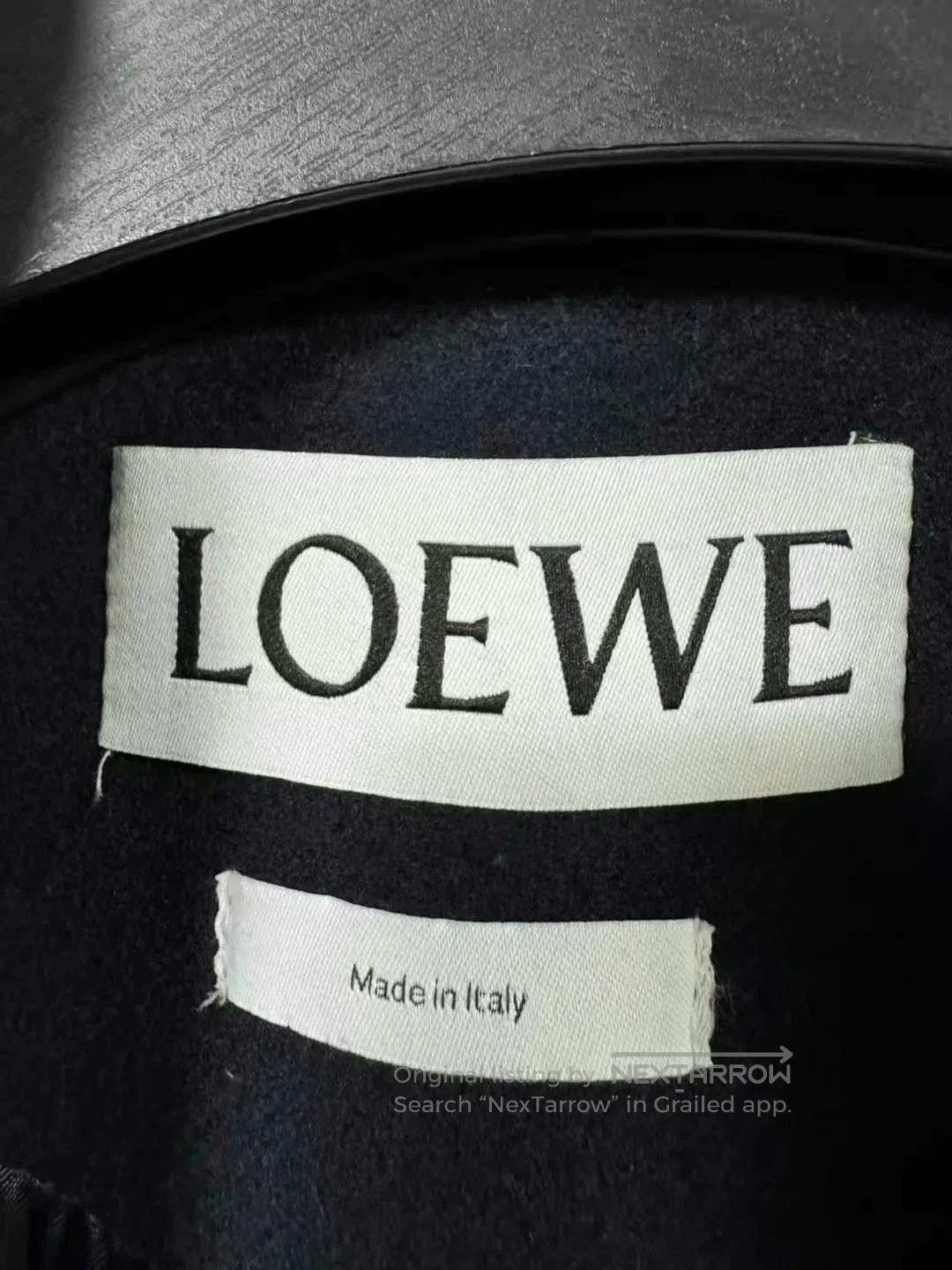 Loewe LOEWE Wool Blend Goat Cashmere Coat. Size US L / EU 52-54 / 3 - 3 Thumbnail