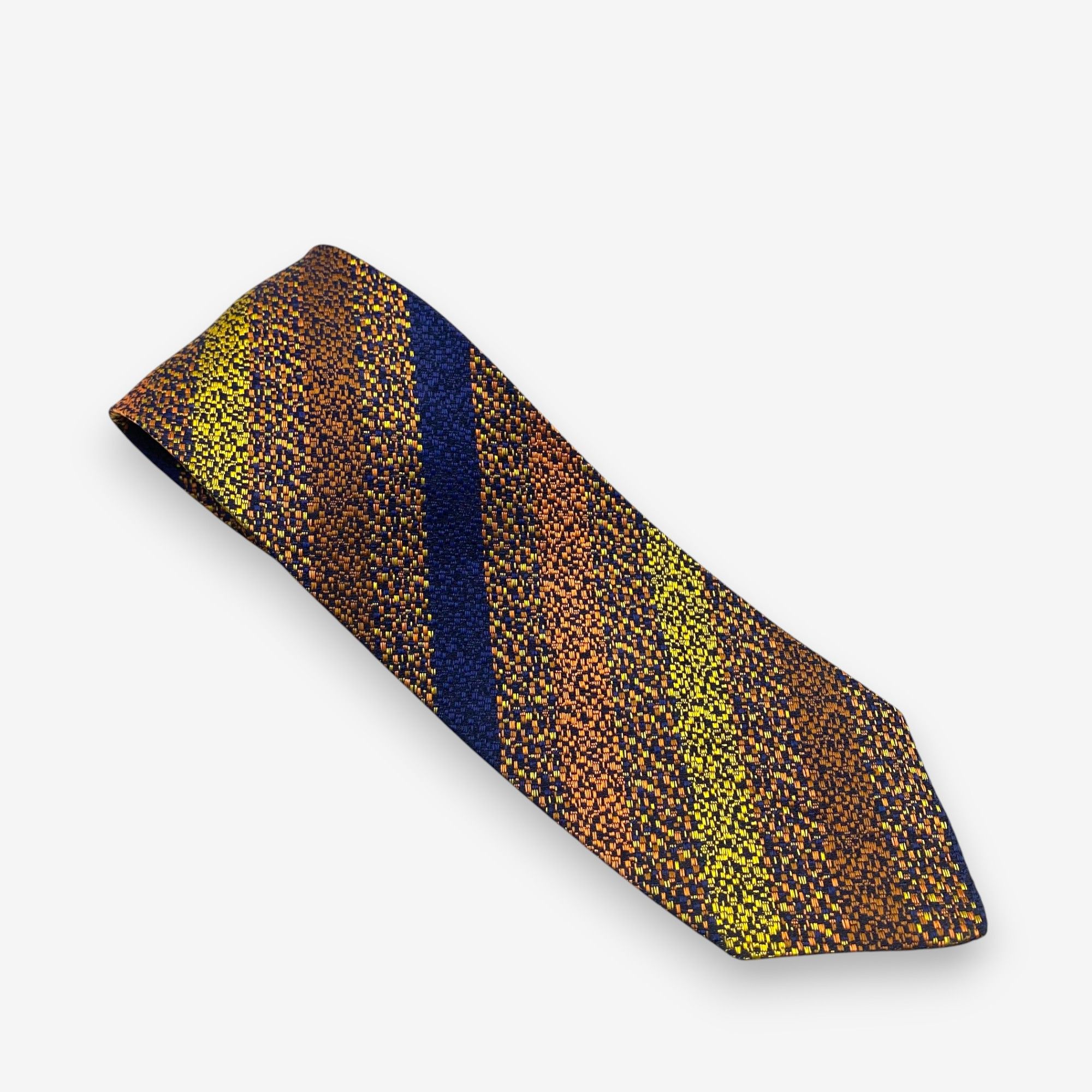Japanese Brand Vintage Christian Dior SILK Necktie Cravate Pure Silk Size ONE SIZE - 1 Thumbnail