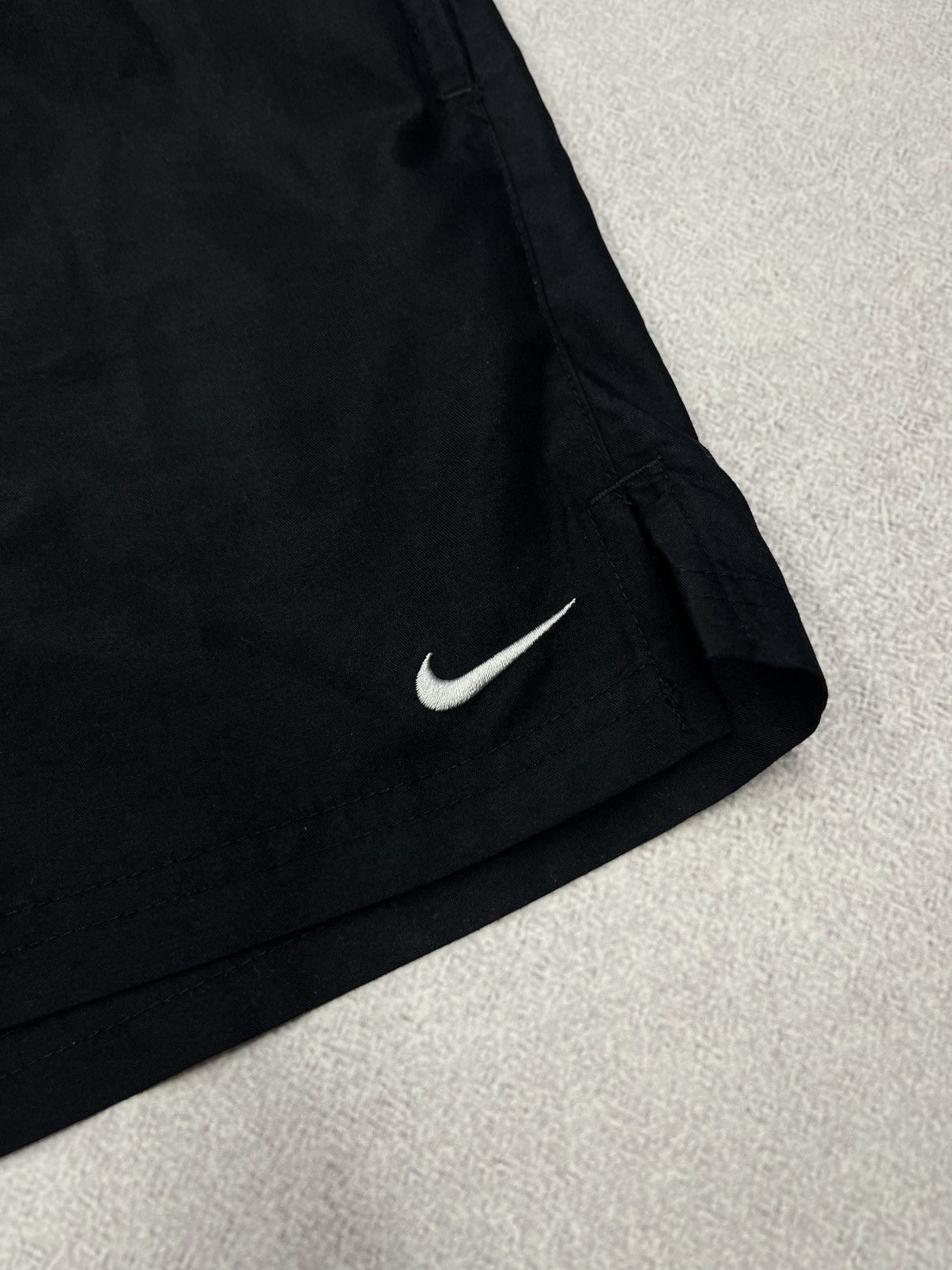 Nike × Nike ACG × Vintage Mens Nike Nylon Black Shorts Small Logo Y2K ACG TECH Size US 34 / EU 50 - 4 Thumbnail