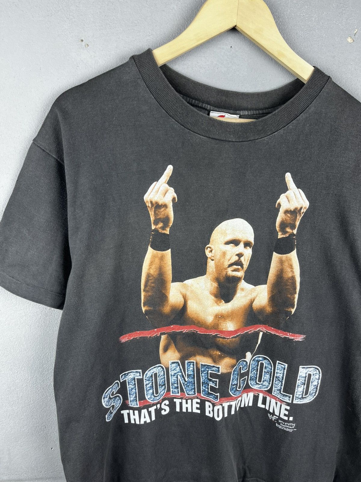 WWE Vintage WWF Stone Cold Steve Austin WWE Wrestling Shirt Size US M / EU 48-50 / 2 - 17 Thumbnail