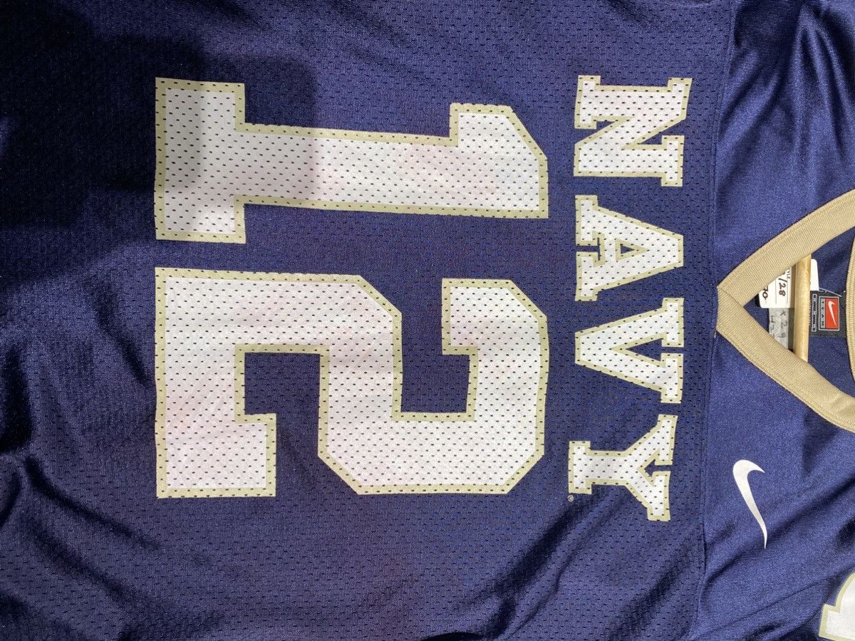 Nike Title: Vintage Nike Navy Midshipmen Football Jersey Size US M / EU 48-50 / 2 - 4 Thumbnail