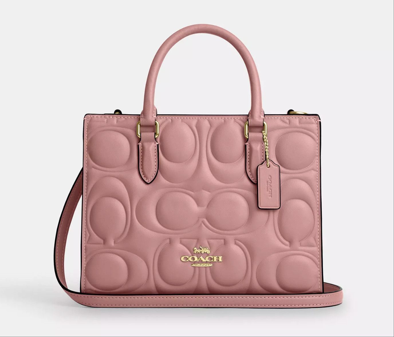 Coach Maggie Small Tote Bag In Signature Leather CY670 Size ONE SIZE - 8 Thumbnail