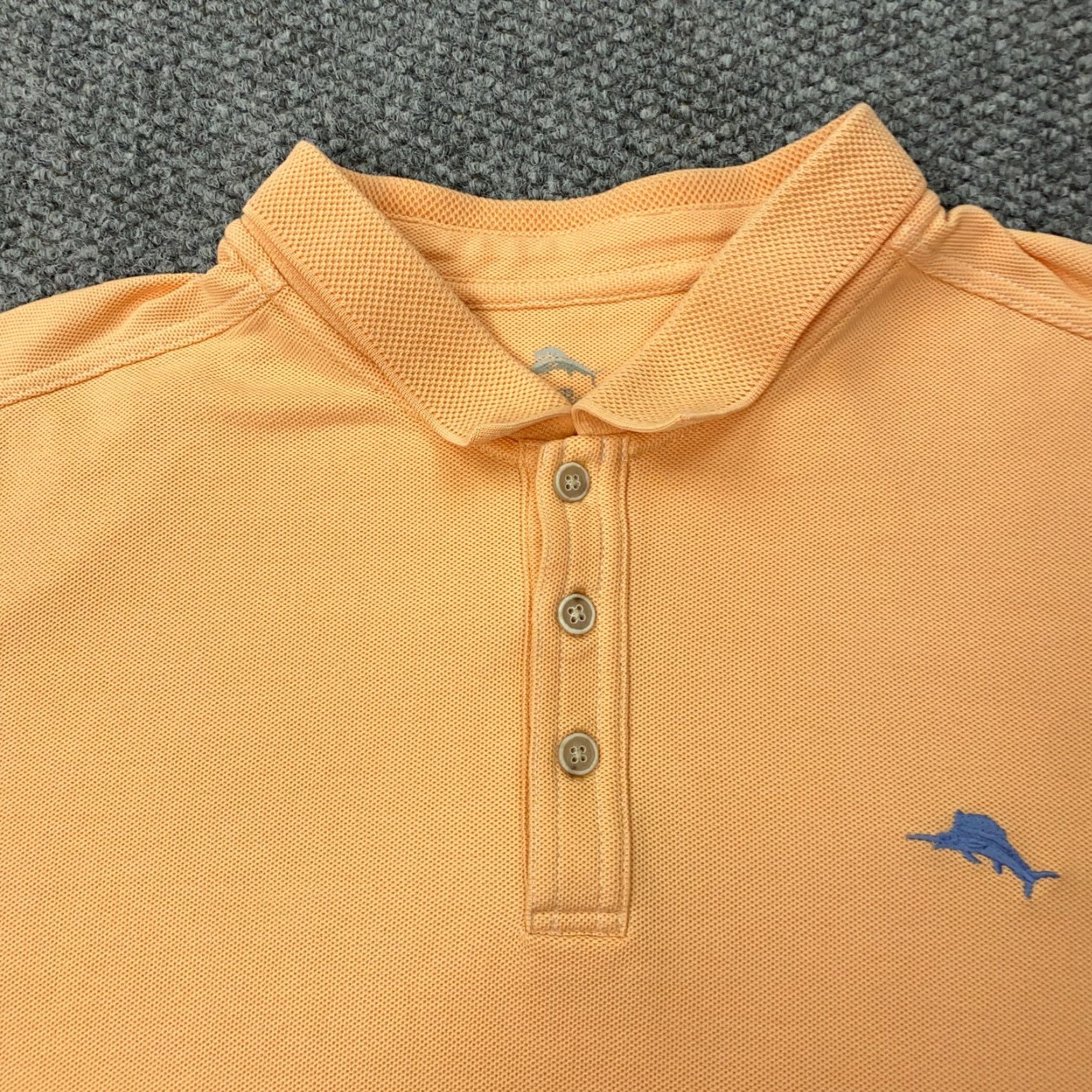 Tommy Bahama Tommy Bahama Polo Golf Shirt Mens 2XL Orange Embroidered Shirt Polo 2XL Mens Orange Embroidered Size US XXL / EU 58 / 5 - 3 Thumbnail
