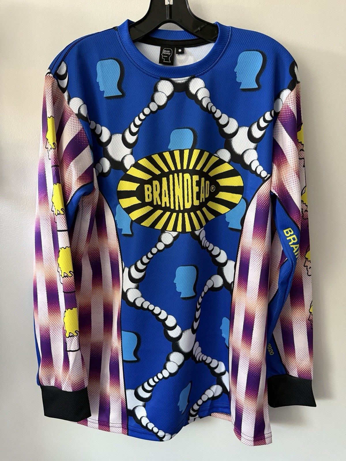 Brain Dead Paintball/BMX Jersey 2020 Men’s Size Small RARE Size US S / EU 44-46 / 1 - 1 Thumbnail