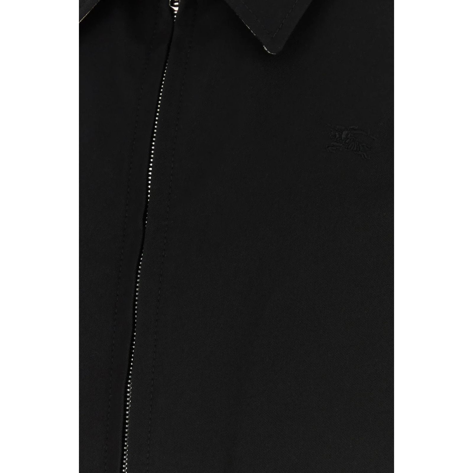 Burberry BURBERRY Black Cotton Jacket New & Authentic (Men's Size:50; Size US M / EU 48-50 / 2 - 3 Thumbnail