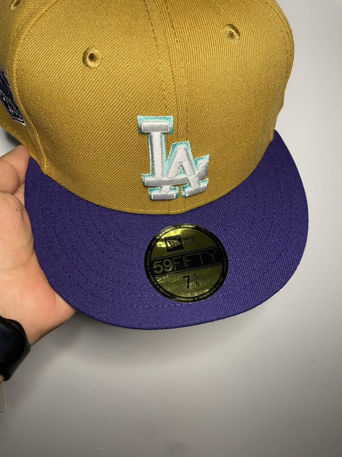 New Era Sz. 7 5/8 MLB Los Angeles Dodgers Fitted Topperz Size ONE SIZE - 4 Thumbnail