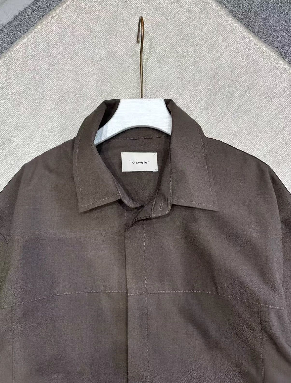 Holzweiler Holzweiler Men's Casual Shirt J39 Size US M / EU 48-50 / 2 - 2 Thumbnail
