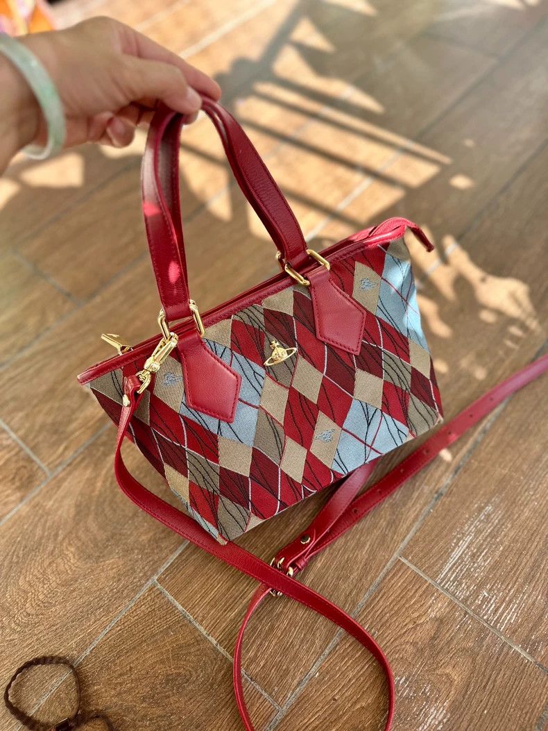 Vivienne Westwood Vivienne Westwood size os Plaid crossbody handbag Size ONE SIZE - 4 Thumbnail