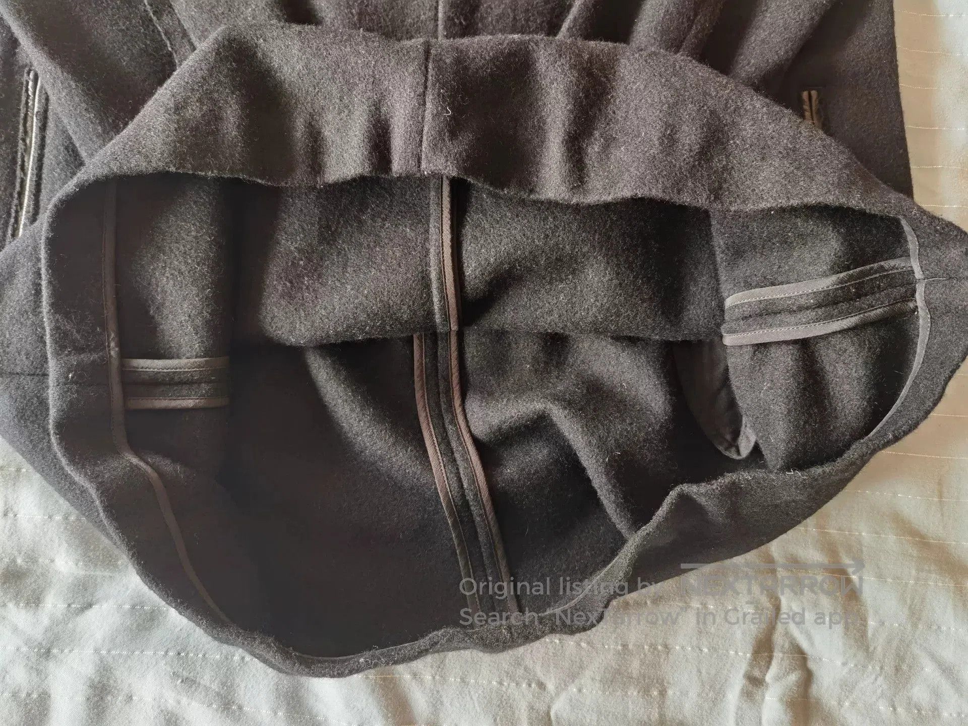 Y's Y's Black Wool Women's Dress. Size S / US 4 / IT 40 - 5 Thumbnail