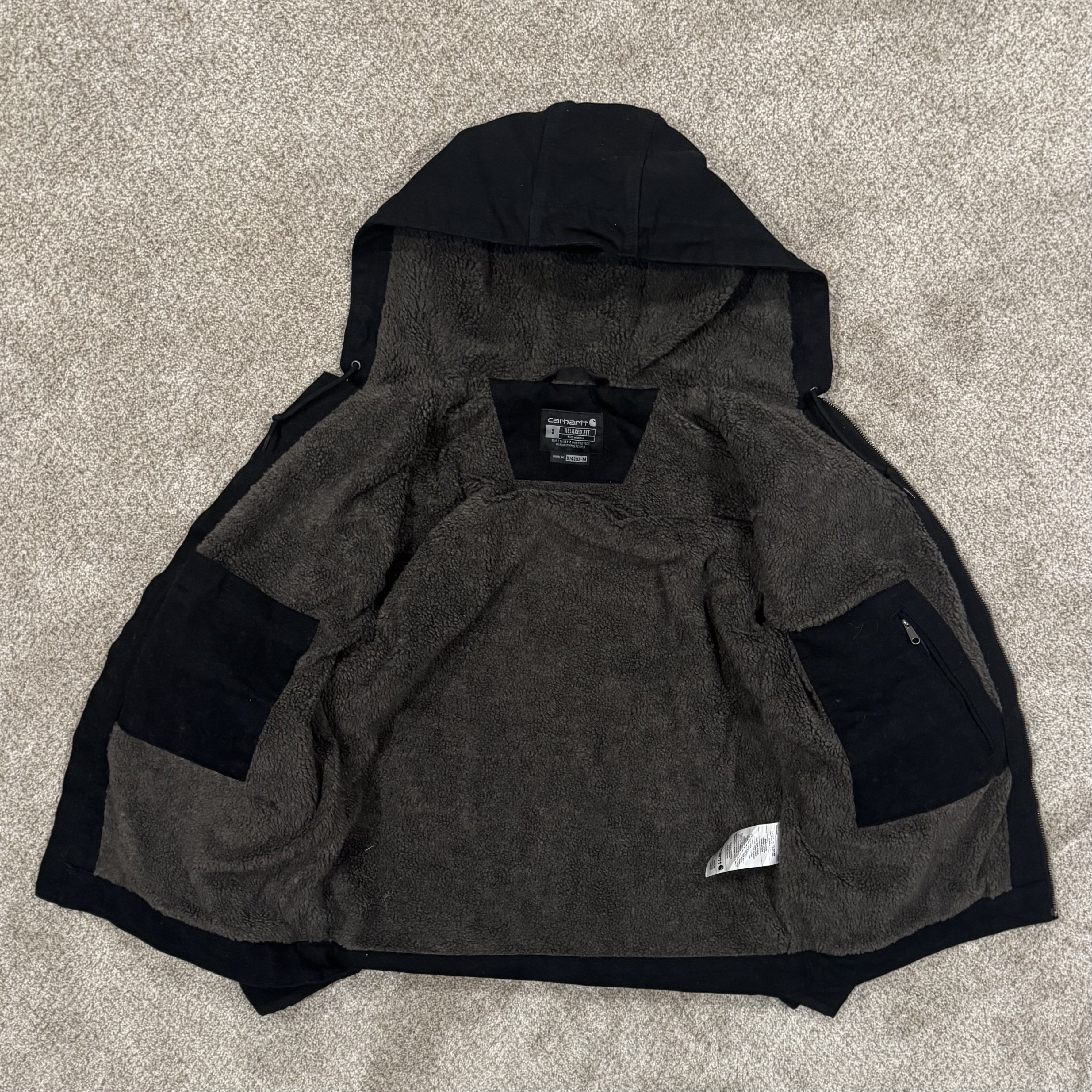 Carhartt Carhartt Men's Black Jacket Size US S / EU 44-46 / 1 - 2 Thumbnail
