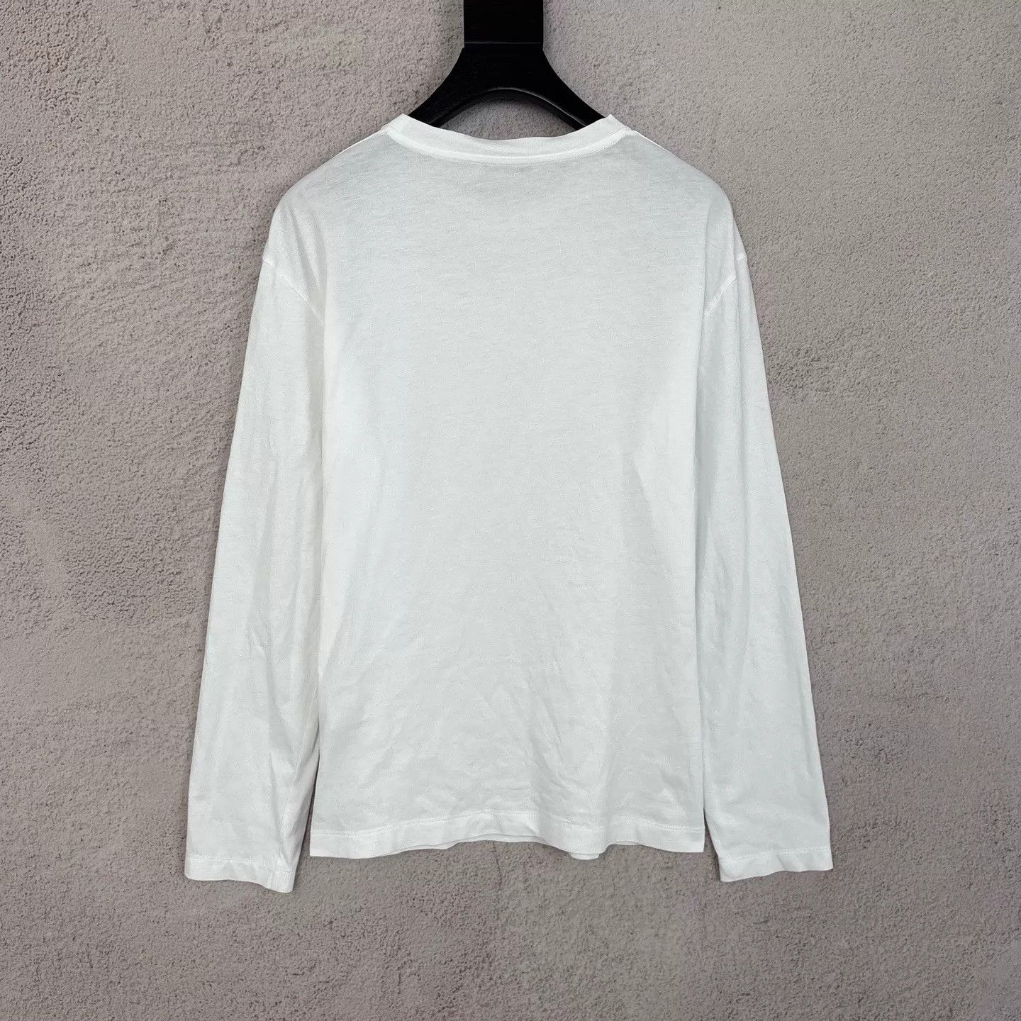 Miu Miu MIU MIU white embroidered logo longsleeve M new Size US M / EU 48-50 / 2 - 2 Thumbnail
