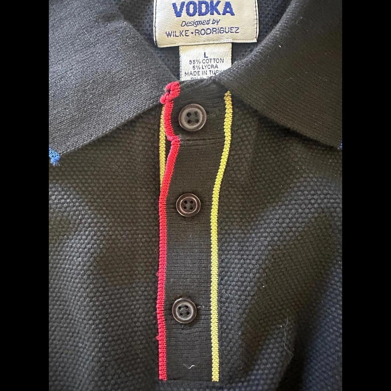 Designer Mens Black Absolut Vodka Knit Size US L / EU 52-54 / 3 - 5 Thumbnail
