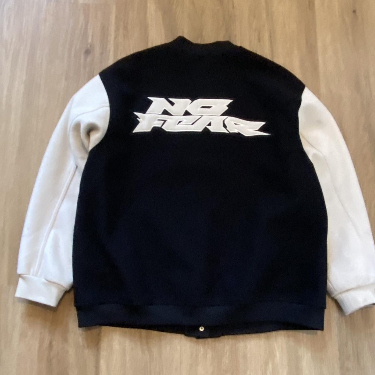 No Fear Black and Cream No Fear varsity jacket Baseball \ Size US M / EU 48-50 / 2 - 1 Thumbnail