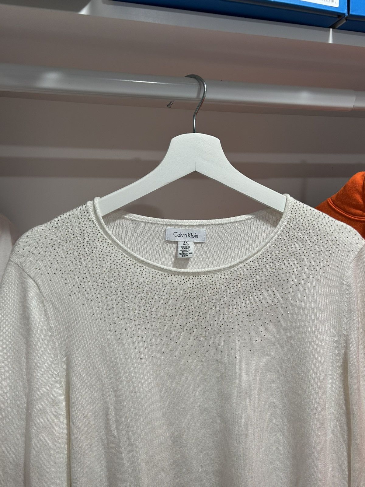 Calvin Klein Calvin Klein Jewel Longsleeve Size L / US 10 / IT 46 - 1 Thumbnail