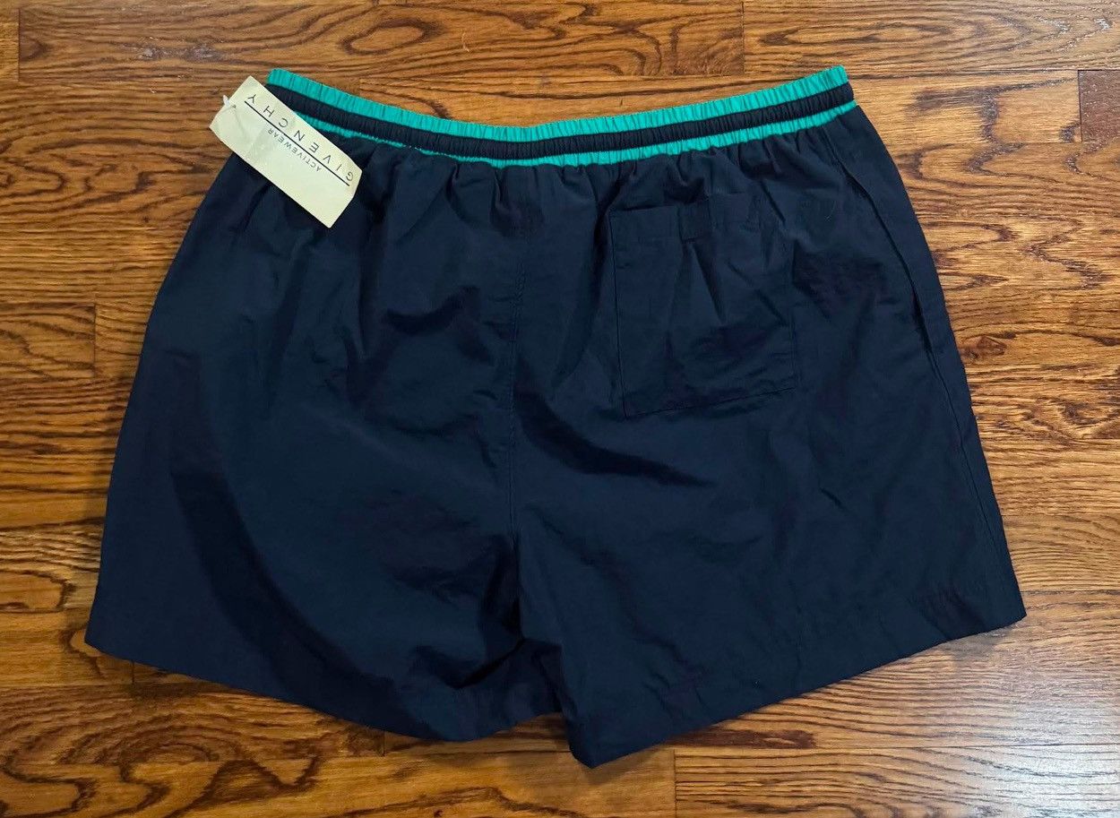 Givenchy Vintage Givenchy Navy / Green Swim Trunks (Size XL) NWT Size US 38 / EU 54 - 2 Thumbnail
