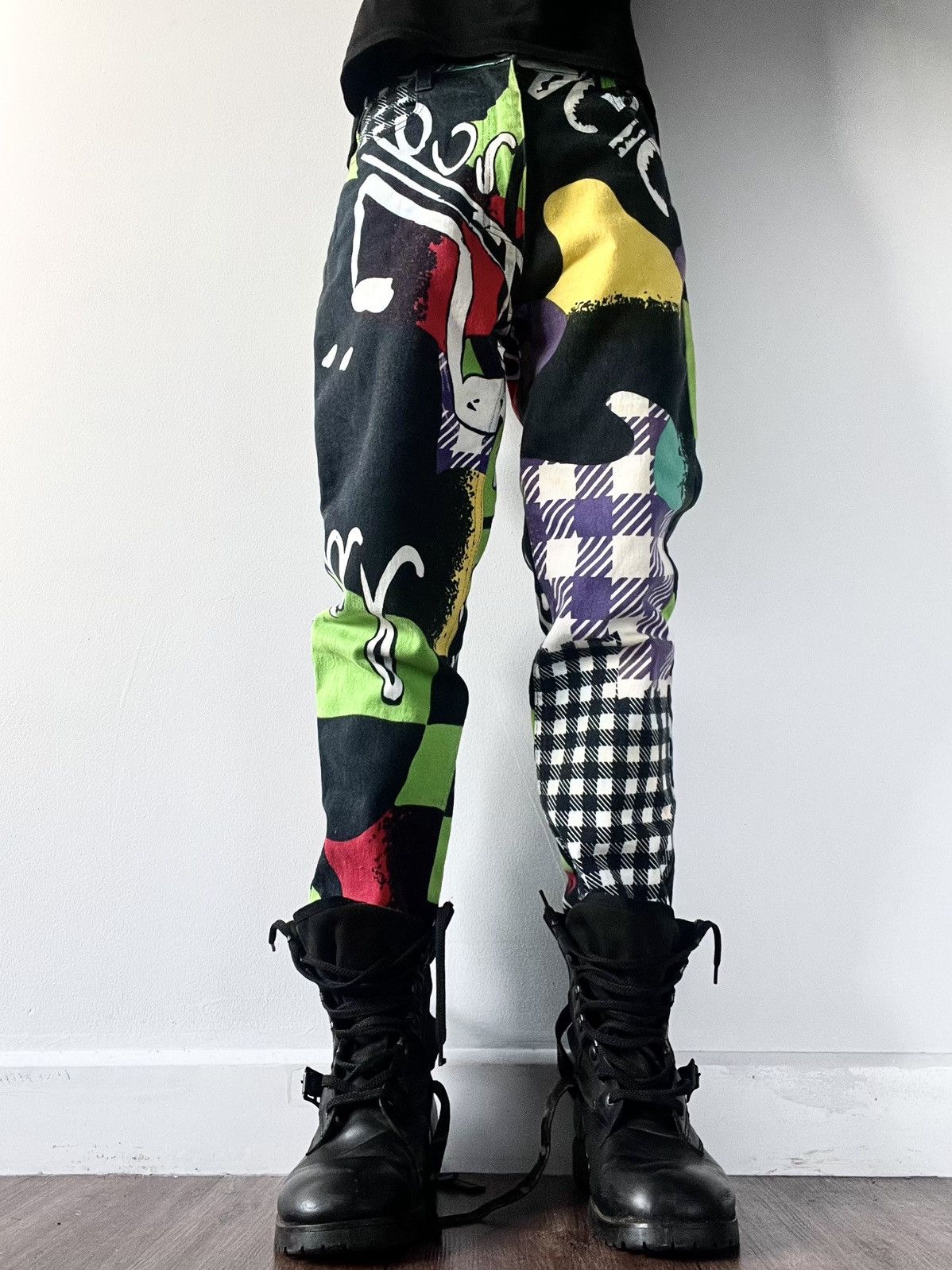 Versace 90s Versace Pantaloni Pants Size US 30 / EU 46 - 2 Thumbnail