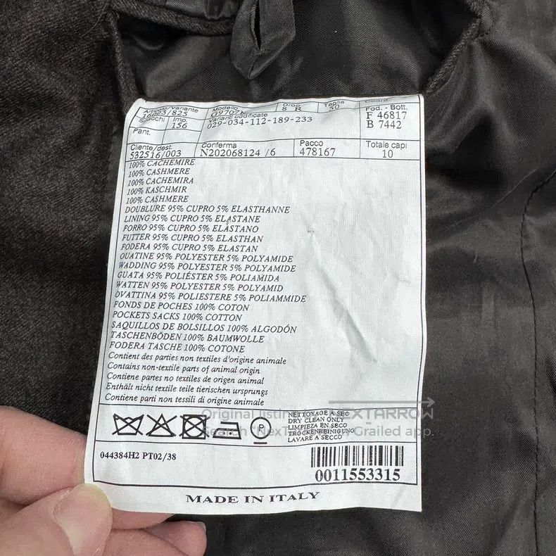 Hermes Hermes Cashmere tailored jacket Size 50R - 2 Thumbnail