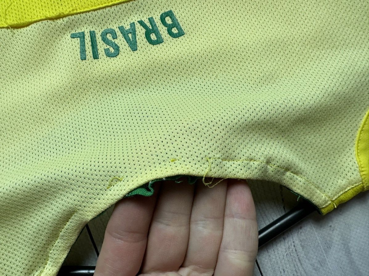 Nike × Vintage Vintage Brazil soccer jersey size L total 90 logo Brasil Size US L / EU 52-54 / 3 - 11 Thumbnail