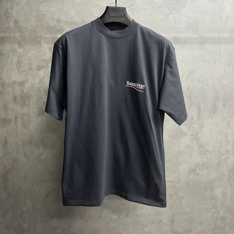 Balenciaga Balenciaga latest black and gray cola embroidery logo round Size US XXS / EU 40 - 1 Thumbnail