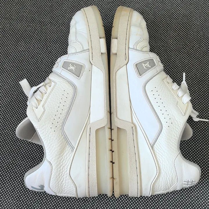 Louis Vuitton Louis Vuitton Trainer Leather Low-top Fashion Sneakers -250 Size US 9.5 / EU 42-43 - 3 Thumbnail