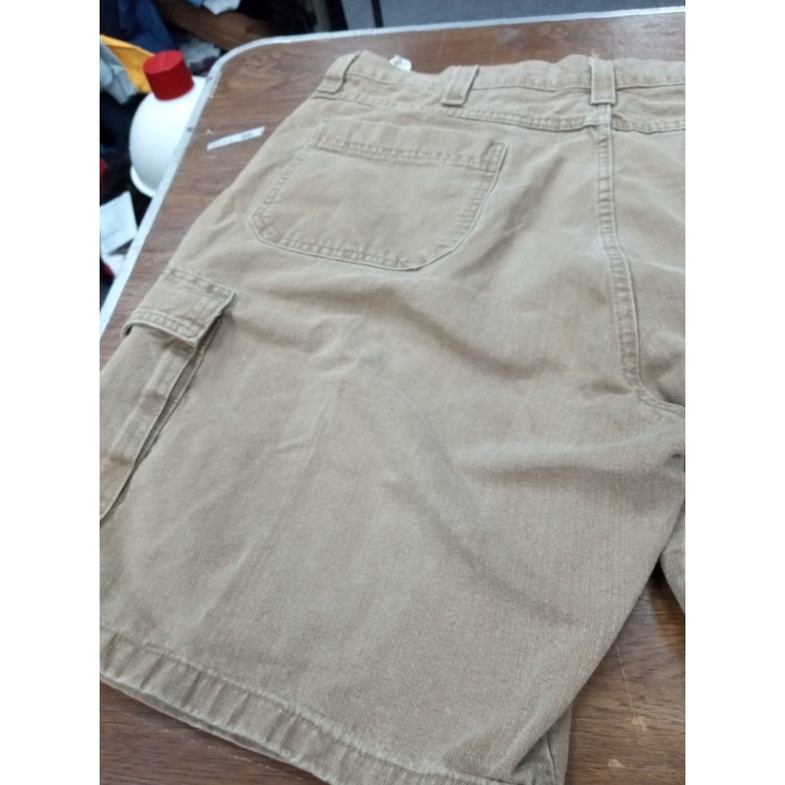 Wrangler Wrangler Cargo Shorts Mens Beige 40 X 10 X 22 Size US 40 / EU 56 - 3 Thumbnail