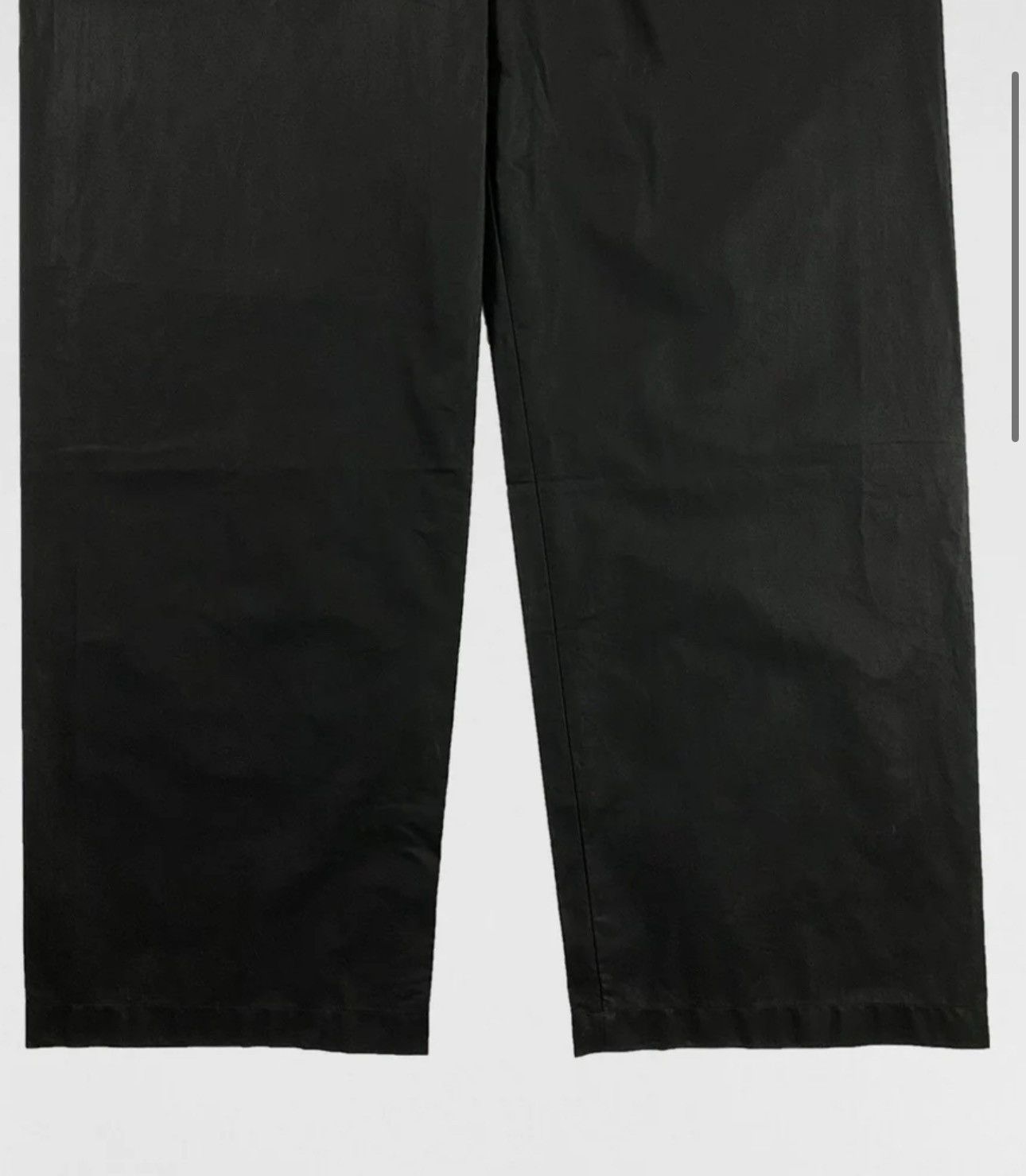 Balenciaga × Gap × Yeezy YGEBB 2022 Coated Cotton Overalls In Black Size US 29 - 4 Thumbnail