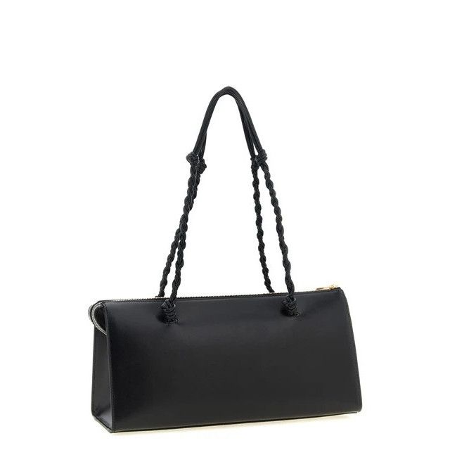 Jil Sander JIL SANDER Tangle Tent Black Leather Shoulder Bag New Size ONE SIZE - 2 Thumbnail
