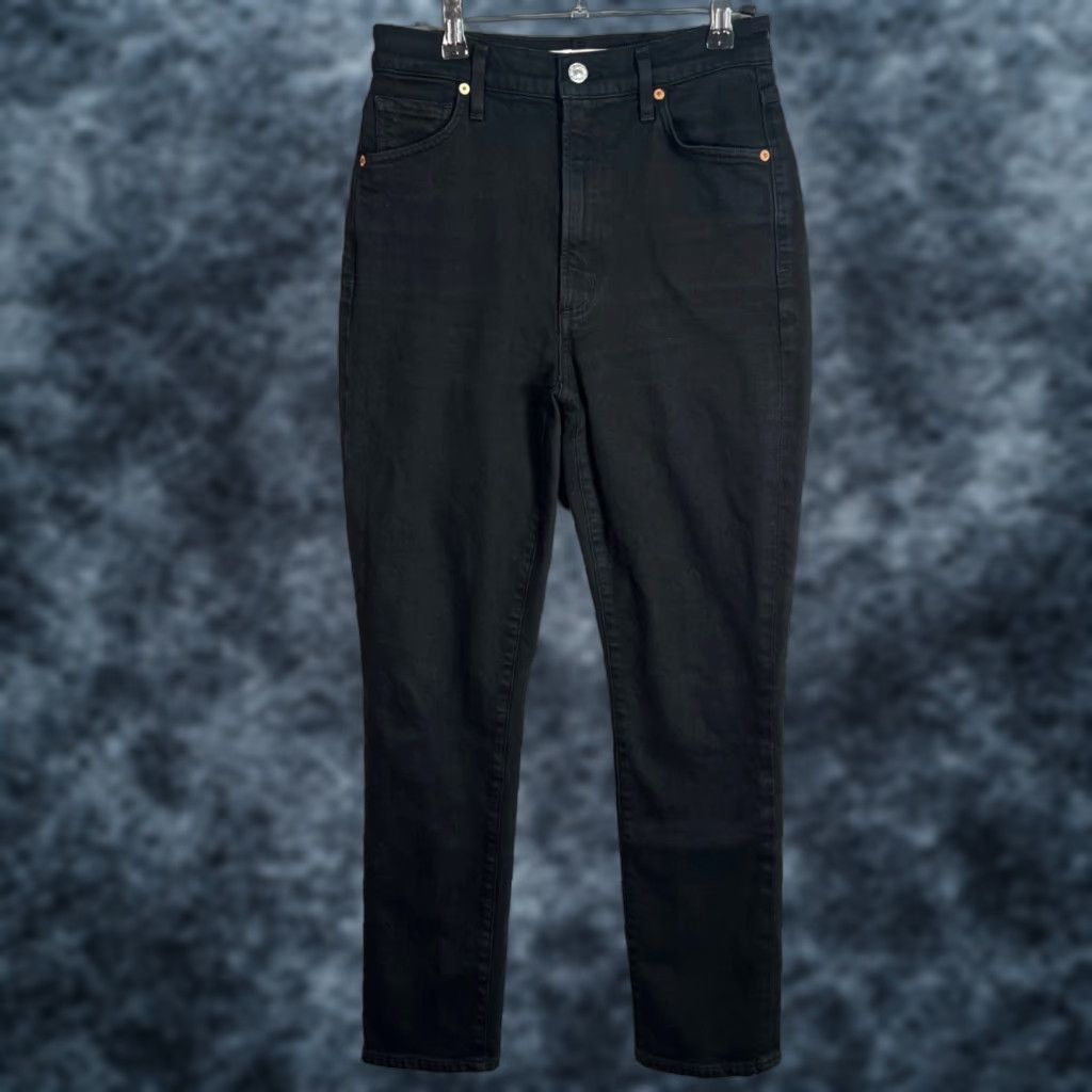 Vintage VINTAGE Wilfred x Citizens Of Humanity Womens 27 Nala Super High Rise Slim Jeans Black Size 27" / US 4 / IT 40 - 1 Thumbnail