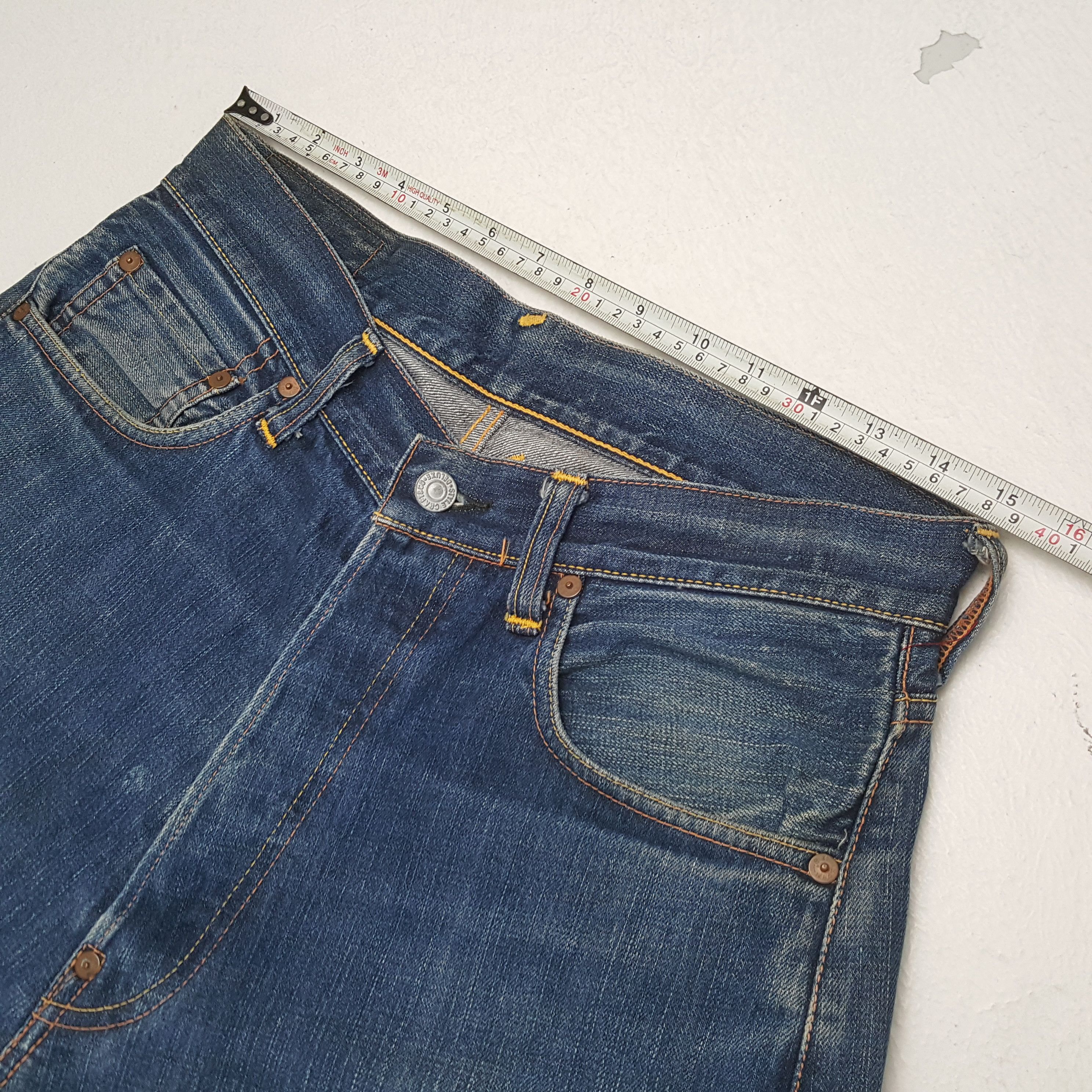 Evisu EVISU Japanese Brand Streetwear Custom Daicock Jeans Size US 30 / EU 46 - 7 Thumbnail