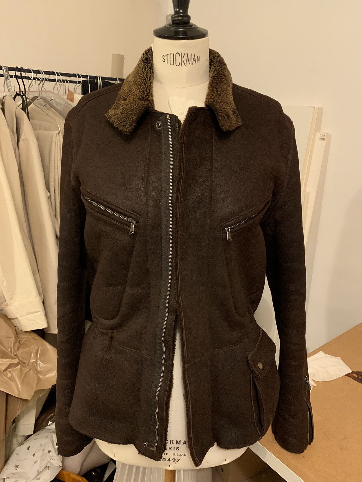 Christophe Lemaire × Lemaire Christophe Lemaire Shearling Jacket Size US S / EU 44-46 / 1 - 7 Thumbnail