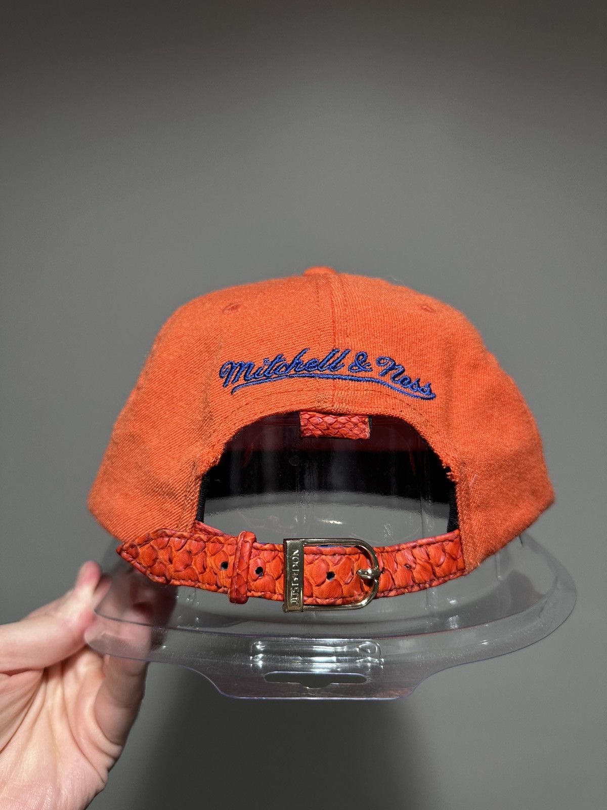 Just Don × Mitchell & Ness Just Don x Mitchell & Ness Denver Broncos Orange Python Hat Size ONE SIZE - 13 Thumbnail