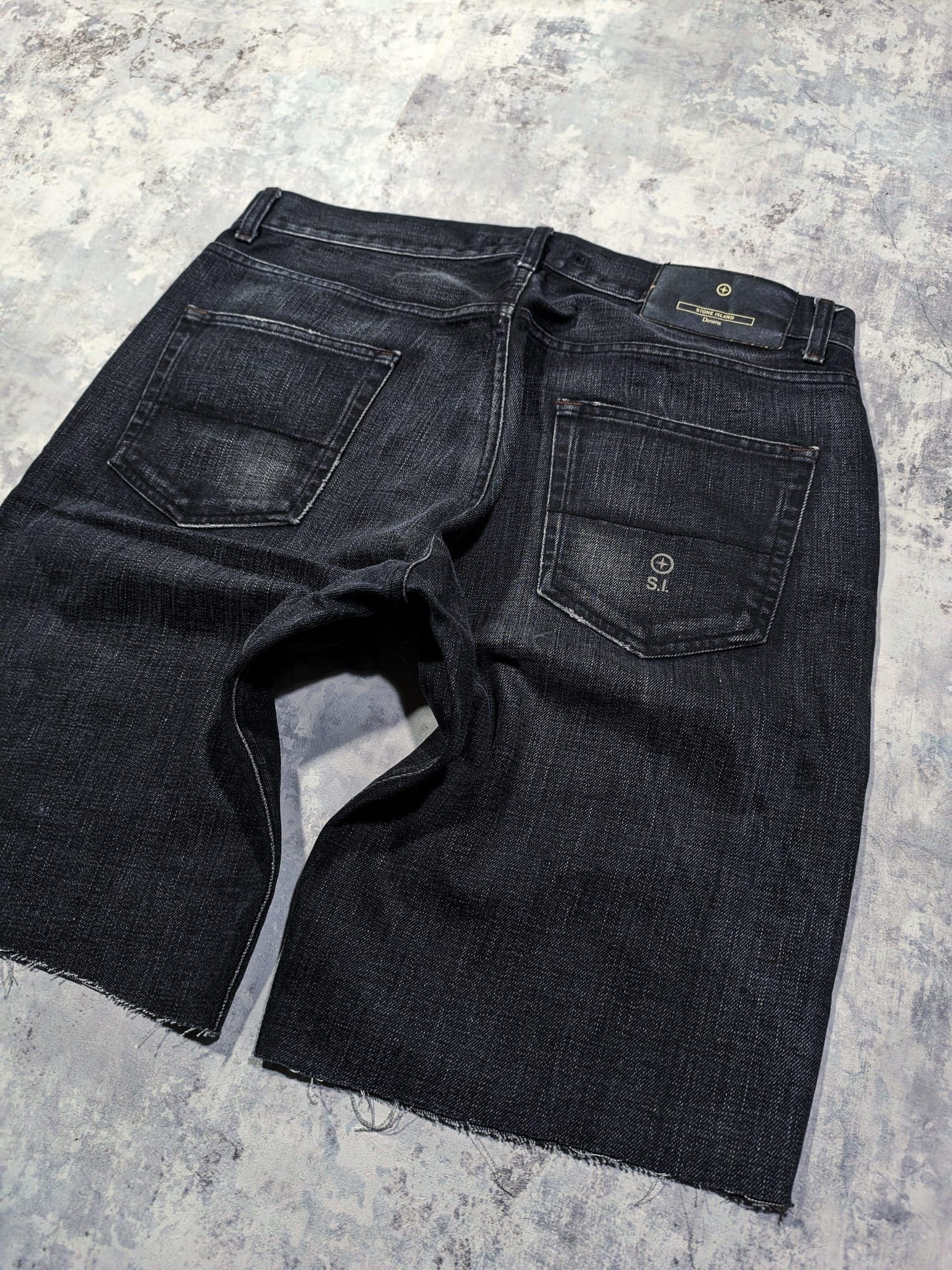 Stone Island × Vintage stone island aw 2006 cutoff denim shorts jorts archive Size US 36 / EU 52 - 1 Thumbnail