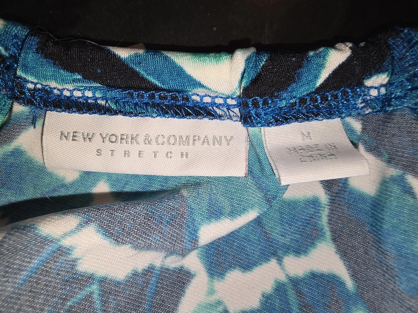 Designer New York & Company Women's Colorful Maxi Dress - Medium Size M / US 6-8 / IT 42-44 - 2 Thumbnail