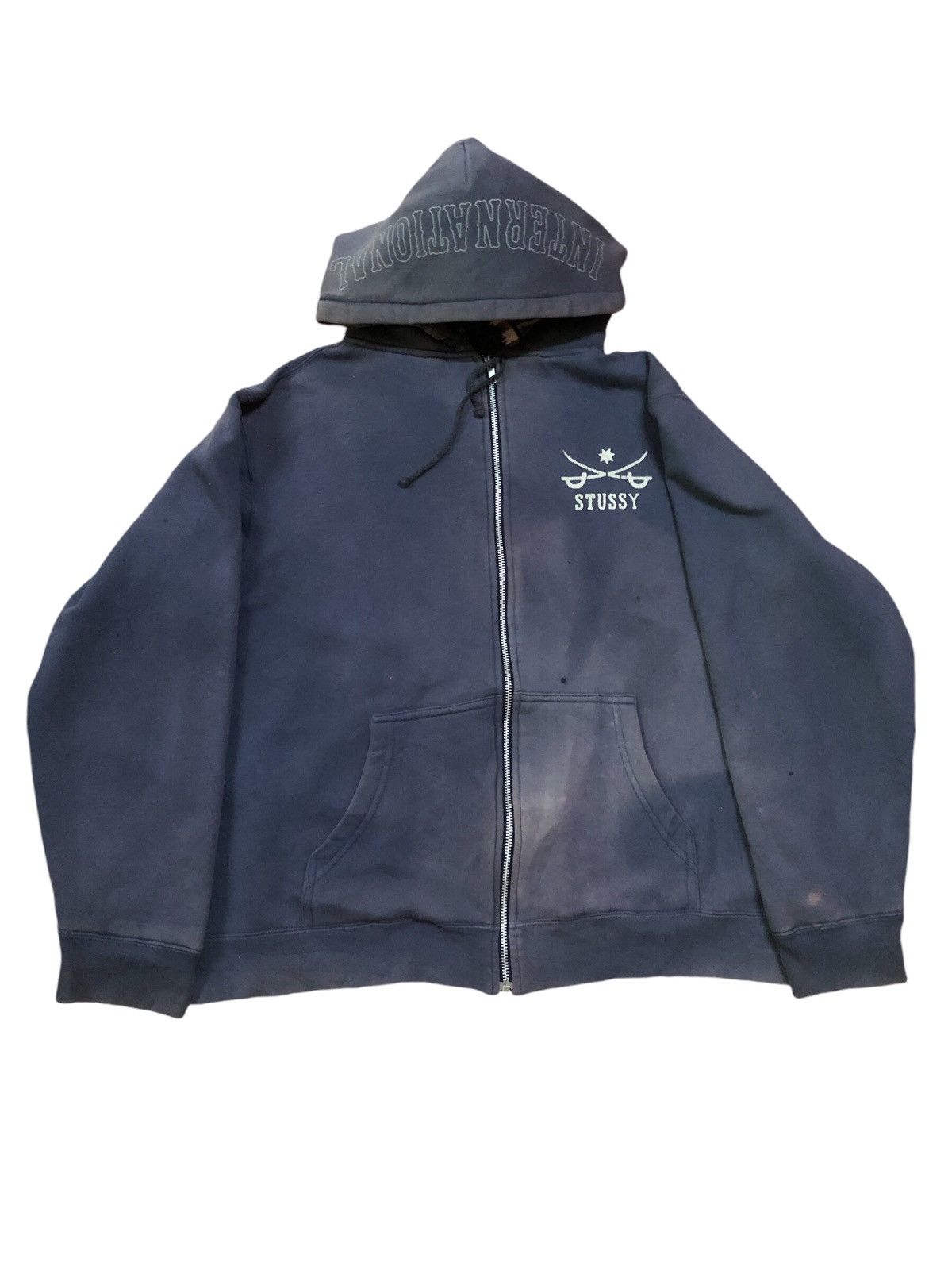 Stussy Stussy International Sword Hoodie Size US L / EU 52-54 / 3 - 2 Thumbnail