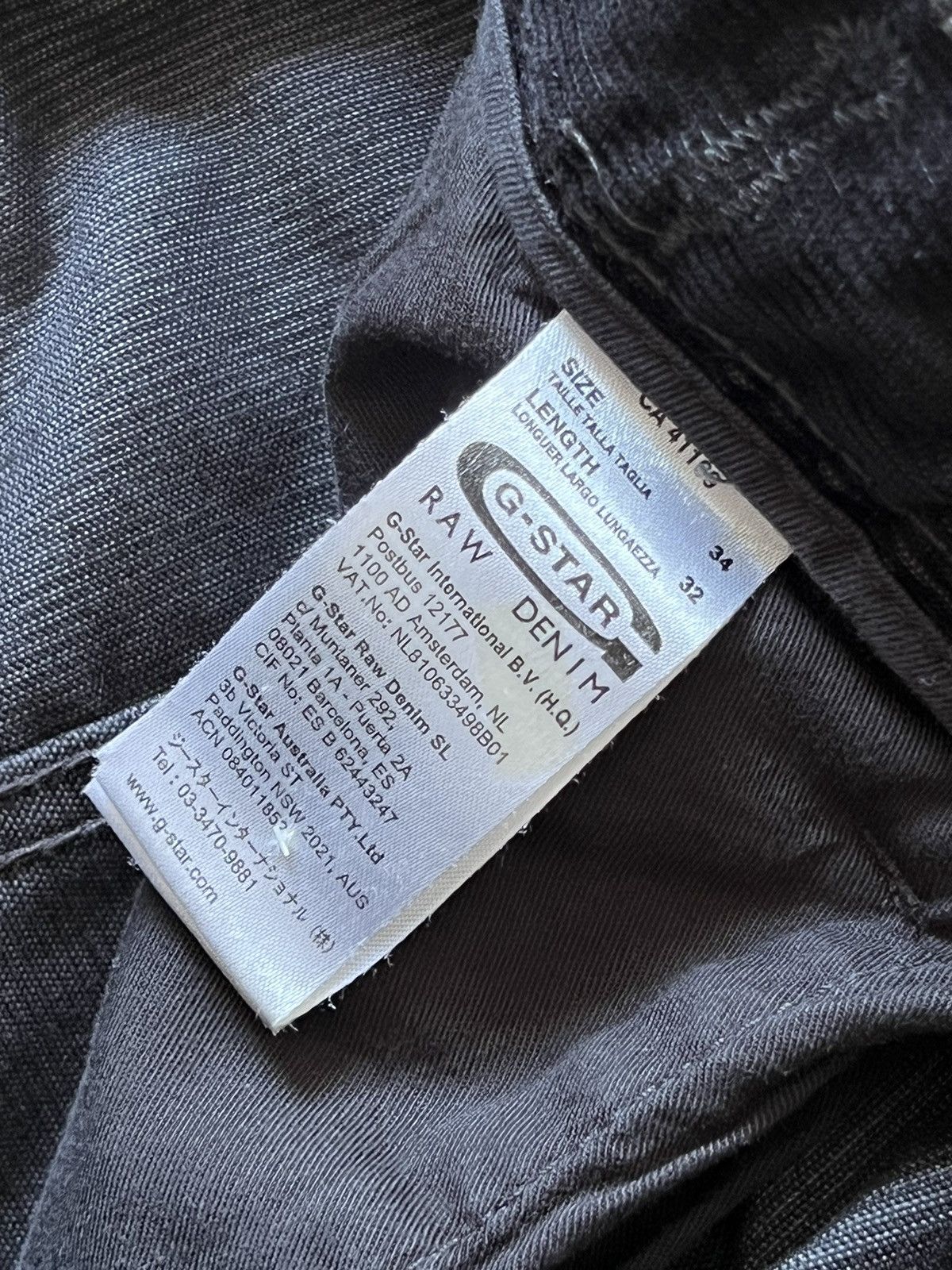 G-Star G star cargo multi pocket junya watanabe style corduroy y2k Size US 33 - 7 Thumbnail