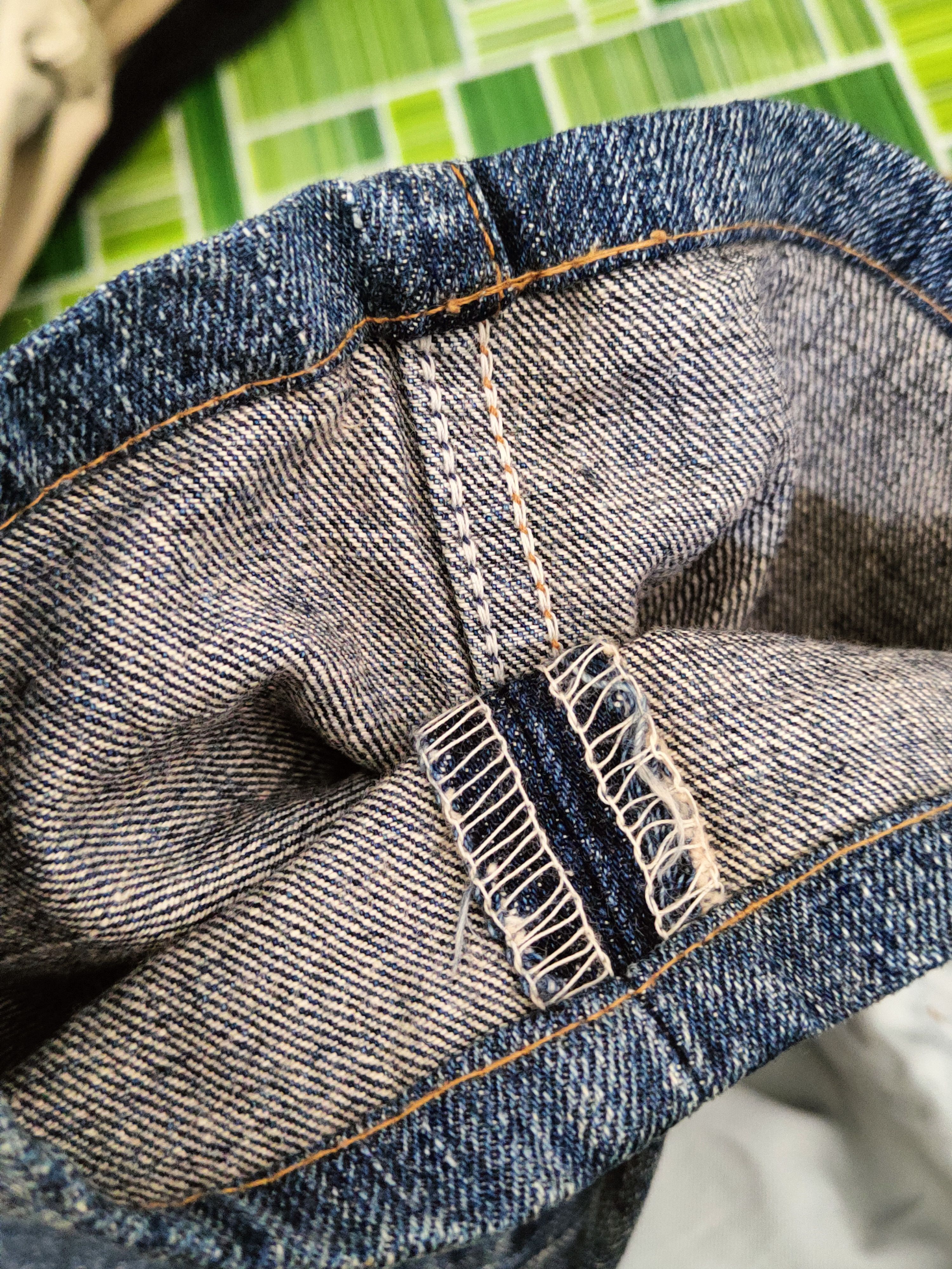 Levi's 502 Levi's Dark Blue Distressed Ripped Jeans #S2826 Size US 30 / EU 46 - 13 Thumbnail