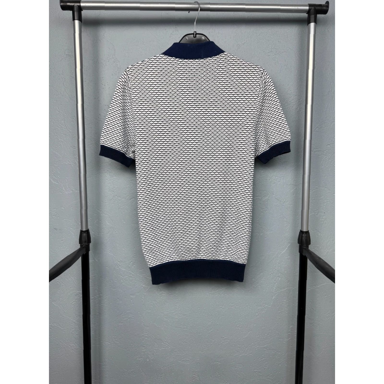 Reiss Reiss Polo Shirt Knit Polo Shirt Mens Size S Multicolor Cotton Knit Polo Men S Short Sleeve Button Collared Size US S / EU 44-46 / 1 - 6 Thumbnail