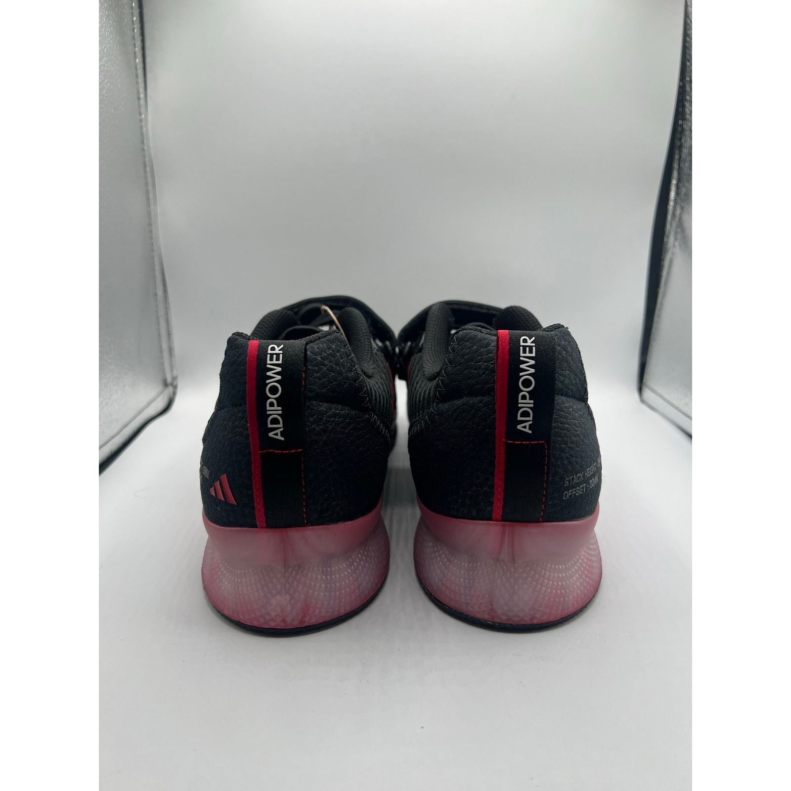 Adidas Adidas Adipower Weightlifting 3 “Black White Pure Ruby” Size US 9 / EU 42 - 4 Thumbnail