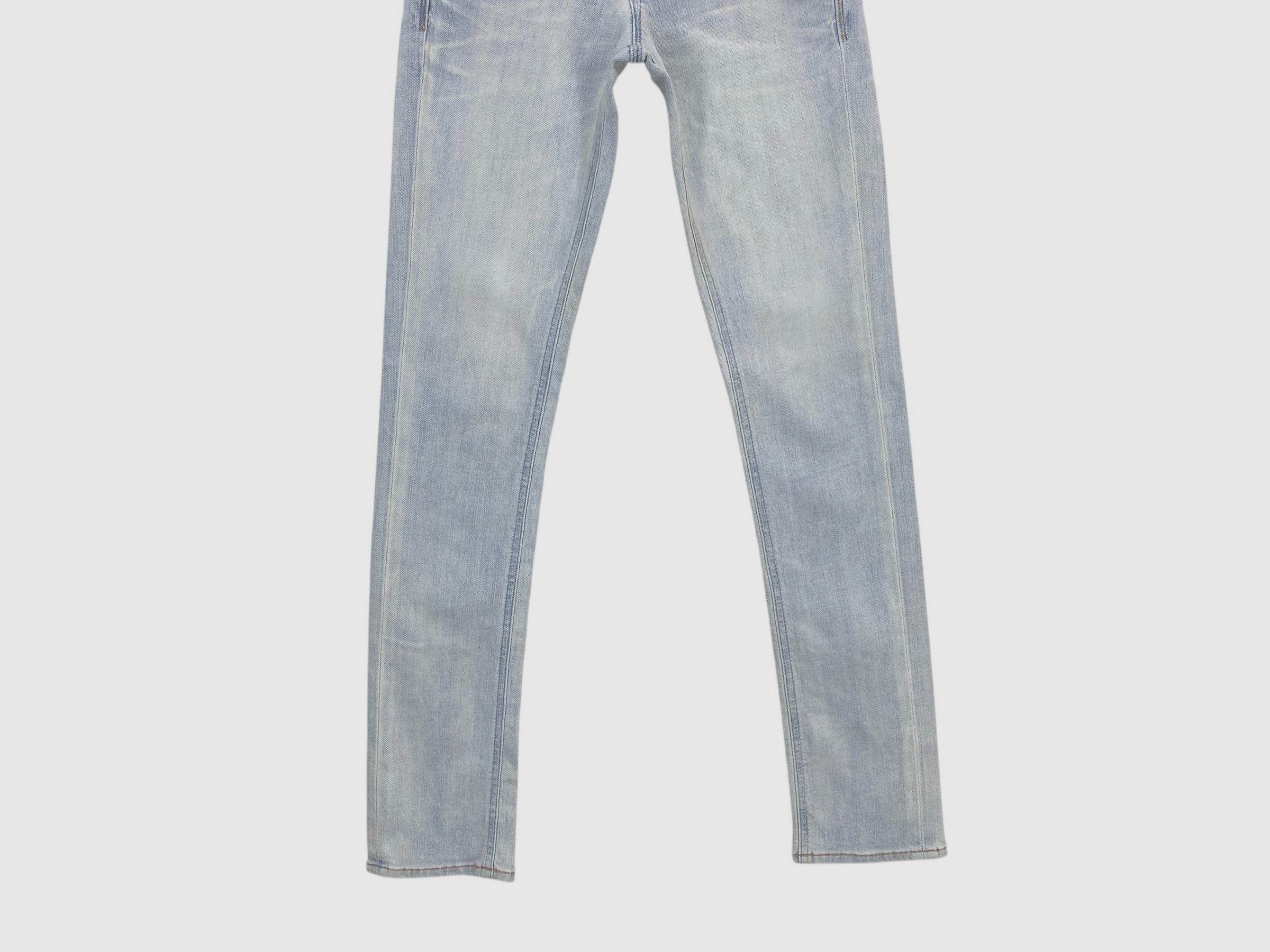 Japanese Brand Brappers Denim Jeans Distressed Jeans Size 22" - 5 Thumbnail